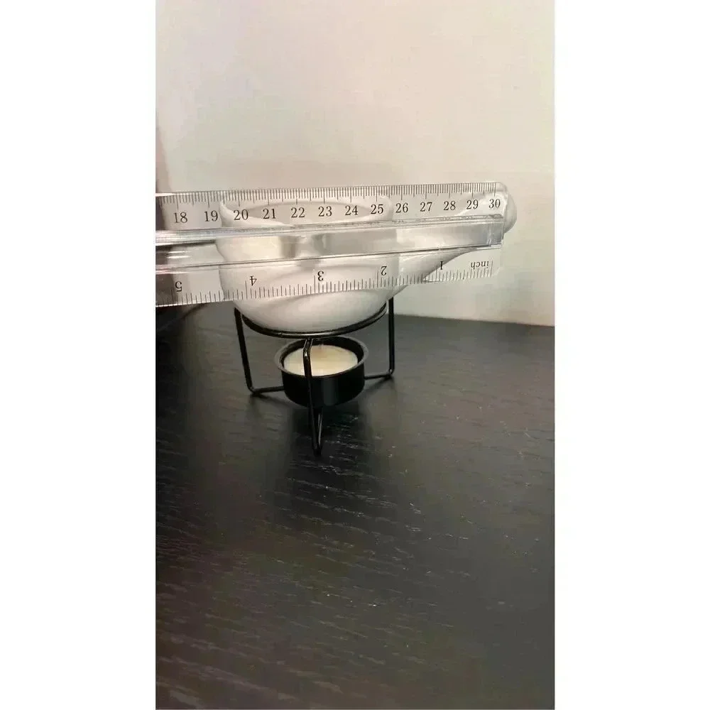 Taiwan Ceramic‎ Butter Warmers, Set of 2 White & Black